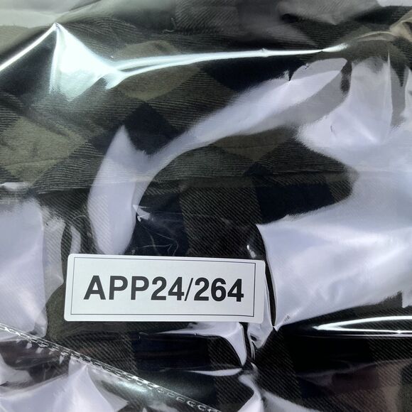 Jeans by Buffalo Mens Large Plaid Thin Flannel Long Sleeve Button Shirt - Picture 13 of 13